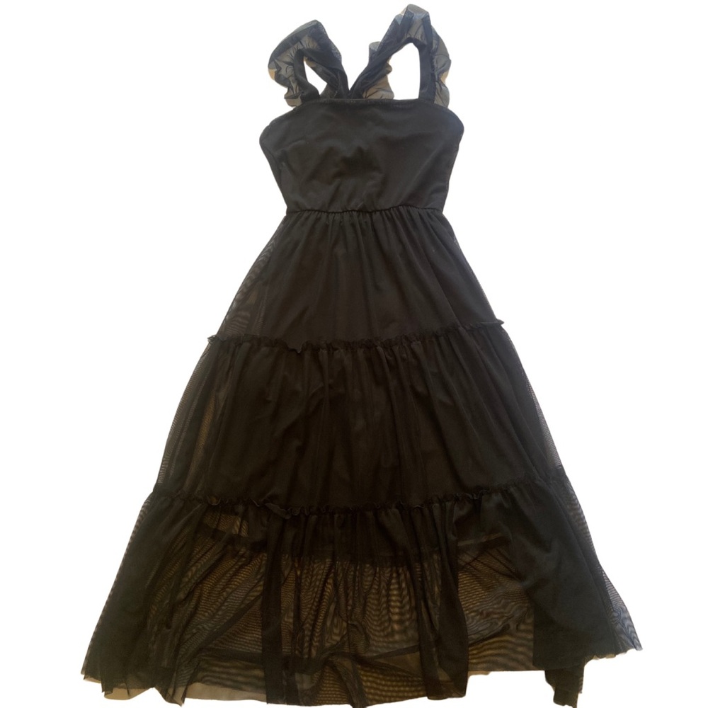 Rolla Coster Black Mesh Dress